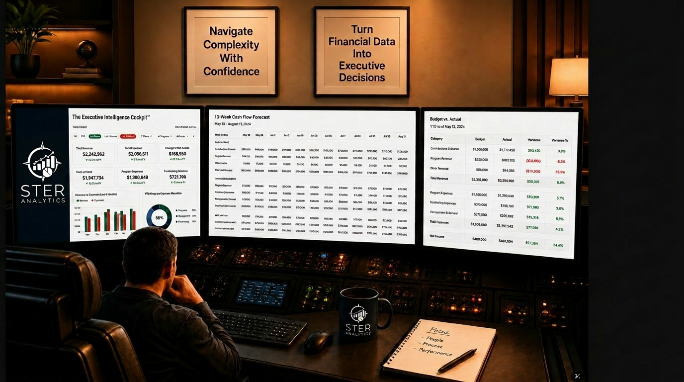 STER Analytics dashboard